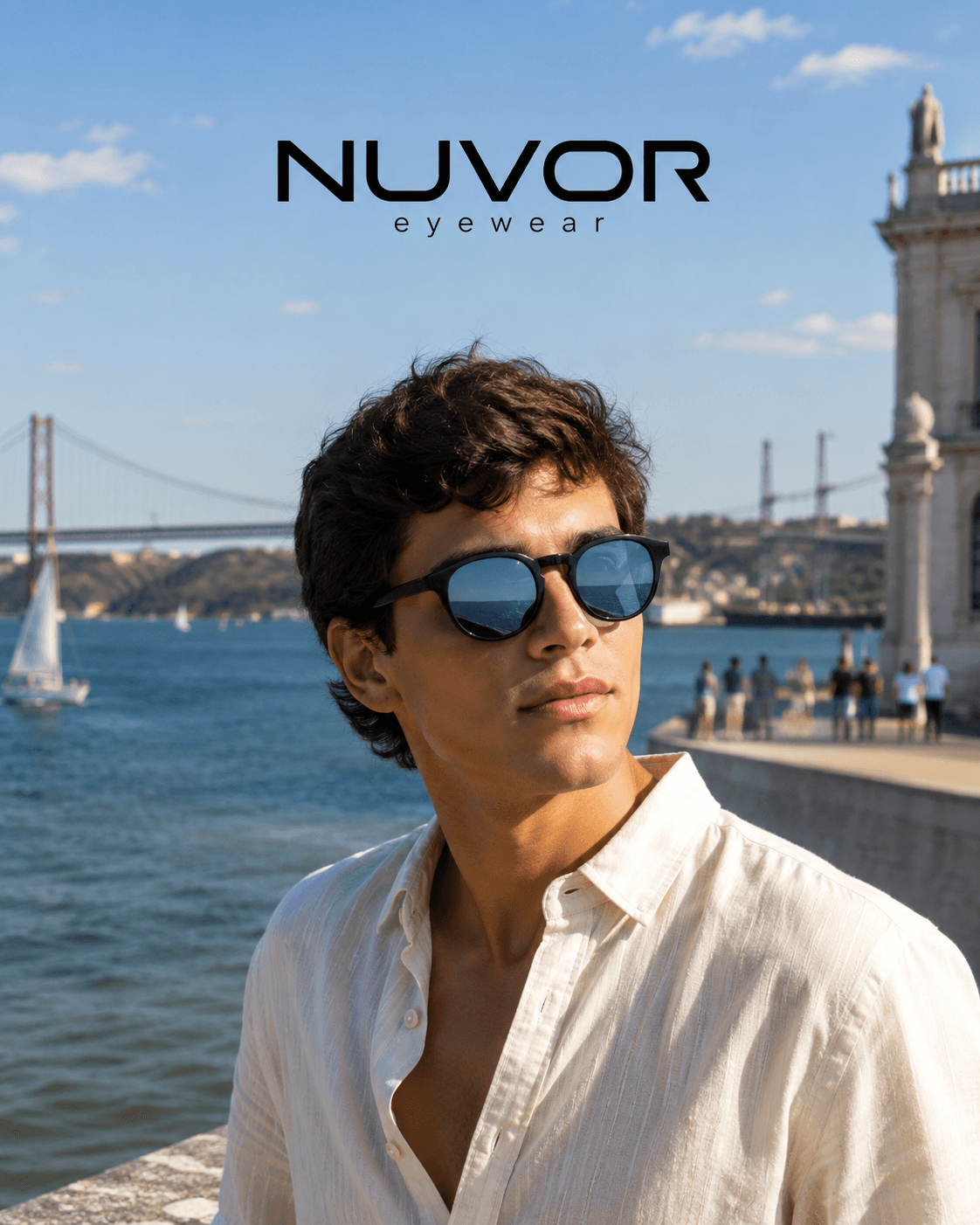 NUVOR Eyewear — campanha Lisboa
