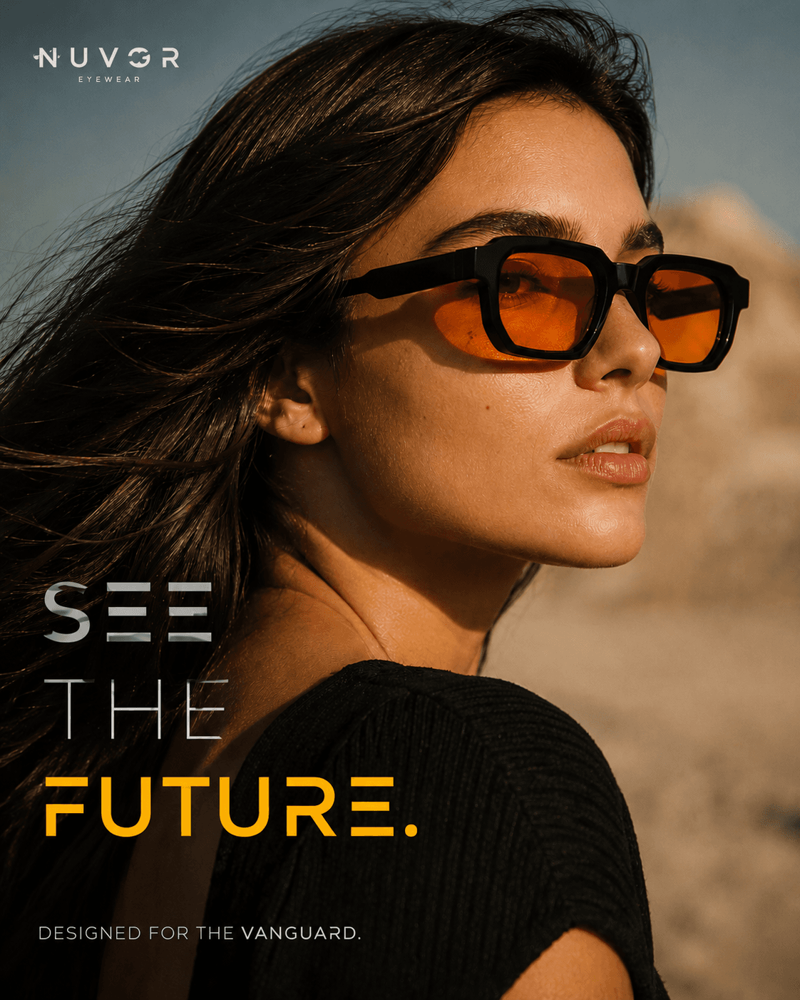 NUVOR Eyewear — See the future campaign