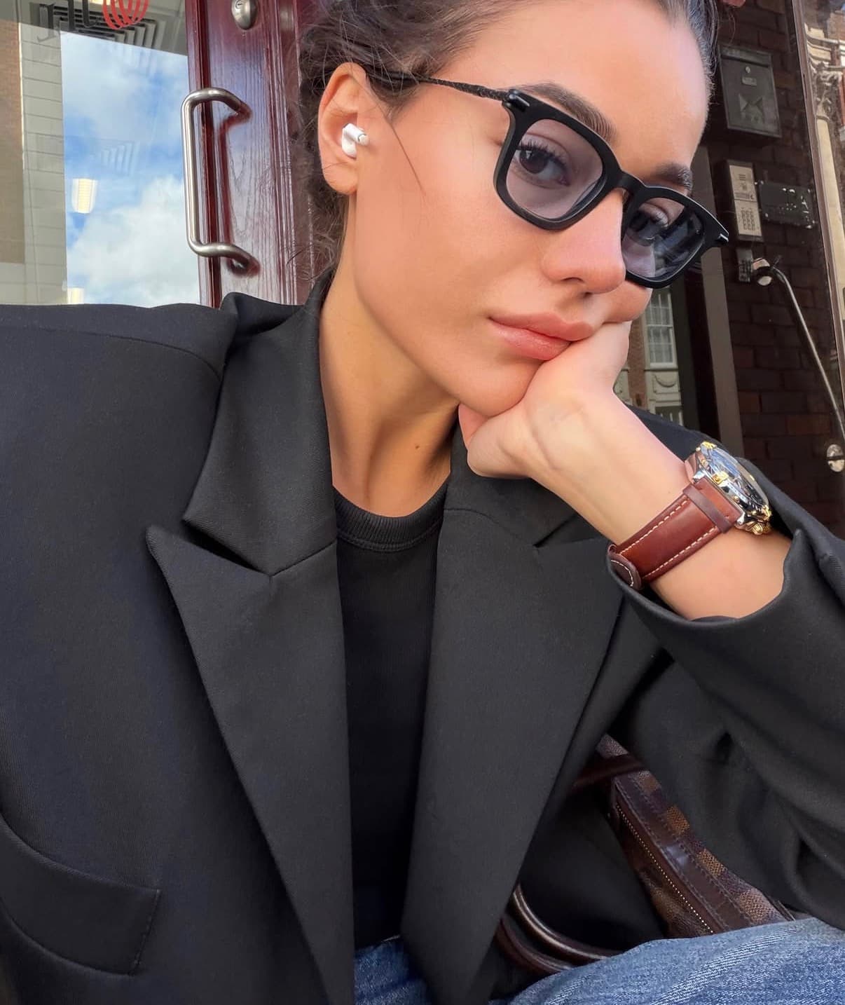 NUVOR Eyewear — óculos pretos